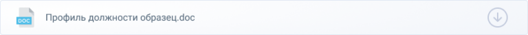 Как Составить Профиль Должности: Шаблон и Образец [Скачать]