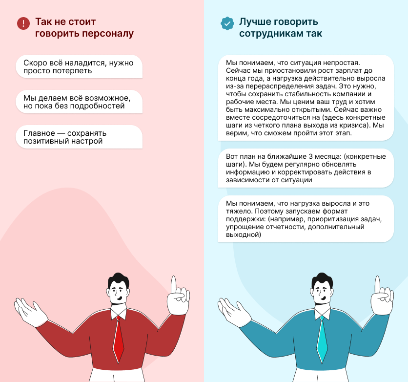 работа с персоналом в кризис